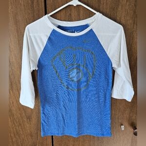 Nike 3/4 Sleeve Raglan Tee Milwaukee Brewers | Womens XS